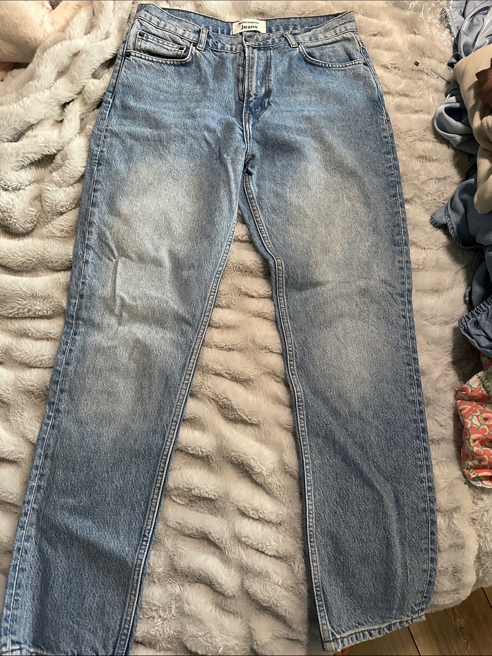 Reformation Light Blue Straight Men's Jeans